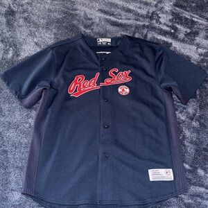 Genuine Merchandise Navy Red Sox Jersey
